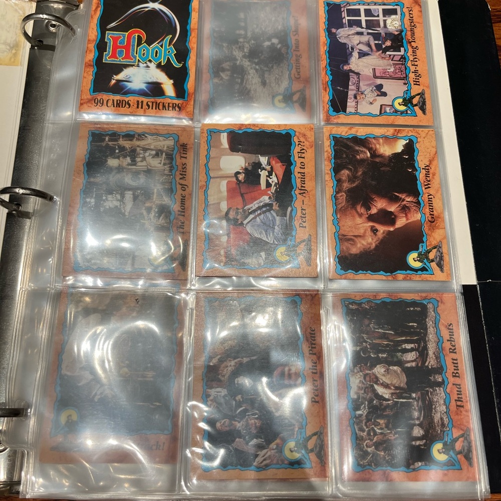 Hook Movie Trading Cards Collection